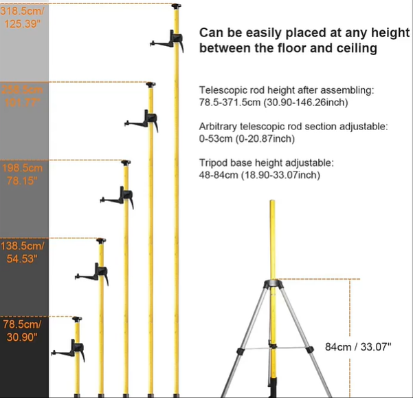 Set de Nivelare Laser 4D